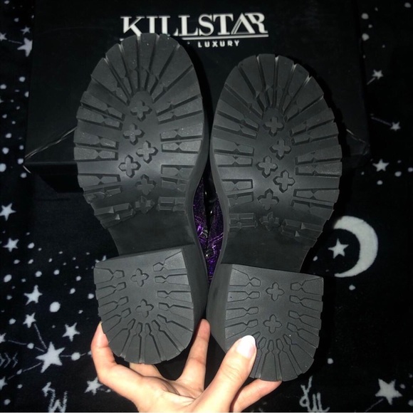 Killstar Broom Rider Boots - Picture 3 of 4
